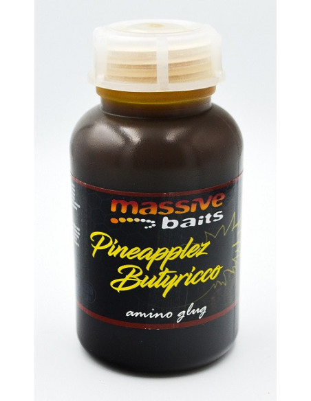 Massive baits amino glug pineapple butyric 250ml