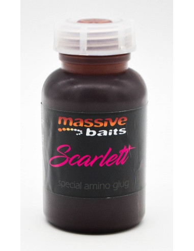 Massive baits amino glug scarlett 250ml