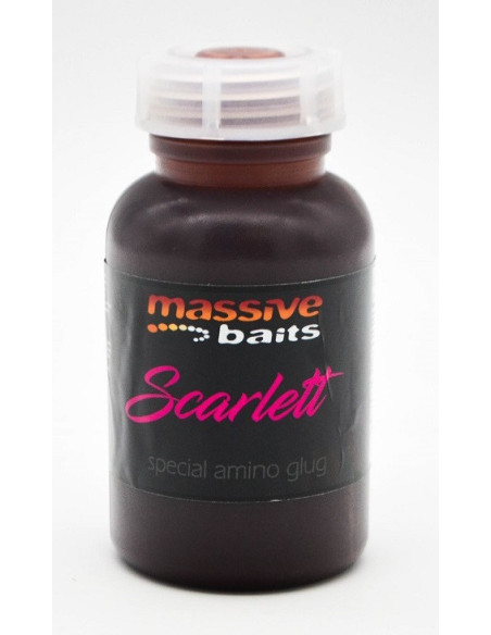 Massive baits amino glug scarlett 250ml