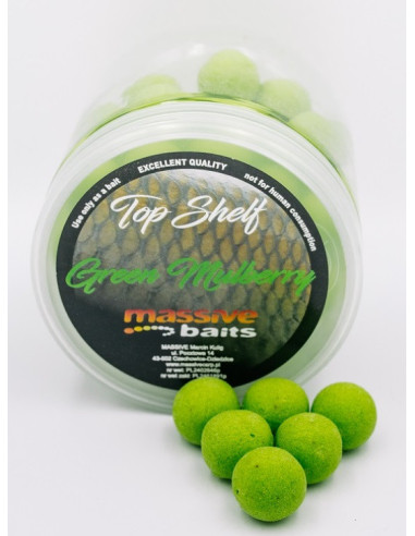 Massive baits pop-up green mulberry 14mm 200ml