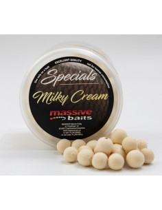 Massive baits pop-up milky cream 18mm 200ml