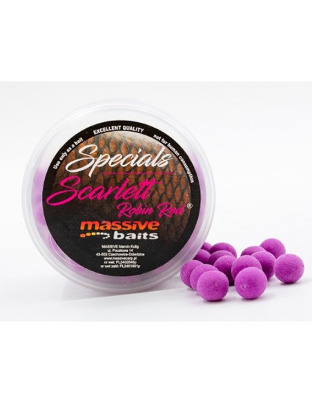 Massive baits pop-up scarlett 18mm 200ml