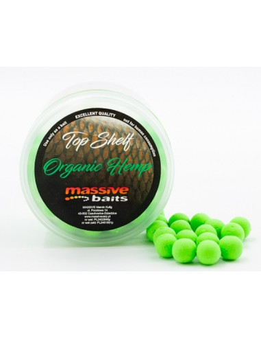 Massive baits pop-up organic hemp 18mm 200ml