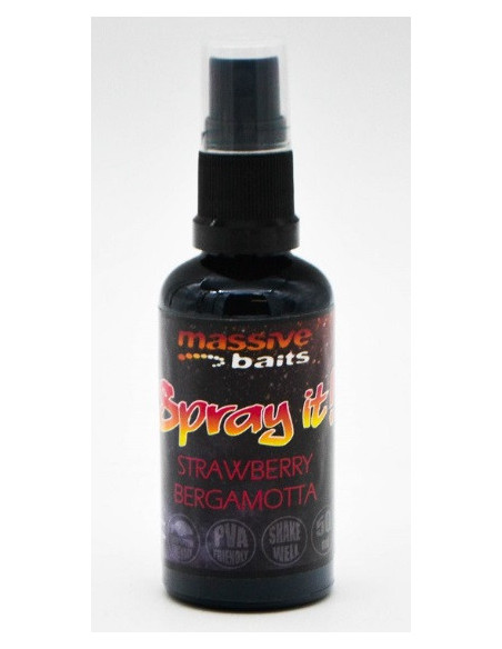 Massive baits spray strawberry bergamota 50ml