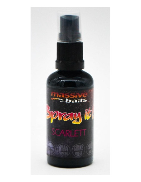 Massive baits spray scarlett 50ml