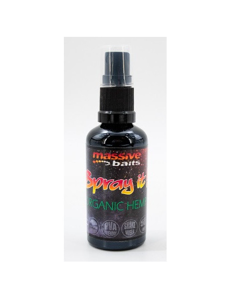 Massive baits spray organic hemp 50ml