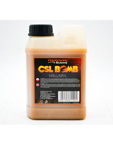 Massive baits CSL boom krill 1000ml