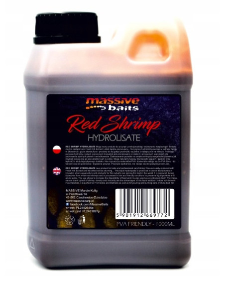 Massive baits red shrimp hydrolisate 1000ml