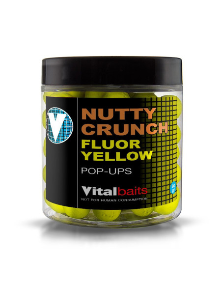 Vital baits pop-ups nutty crunch amarillo 18 mm 80gr