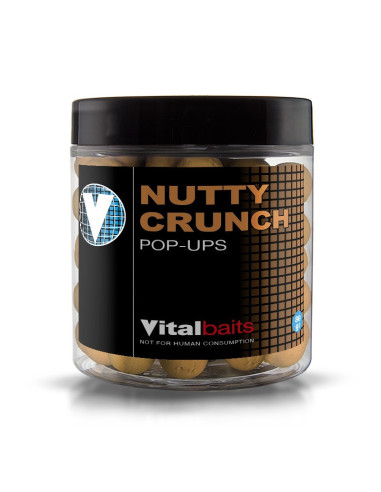 Vital baits pop-ups nutty crunch natural 18 mm 80gr