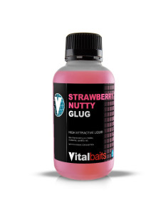 Vital baits liquid glug strawberry nutty 500ml