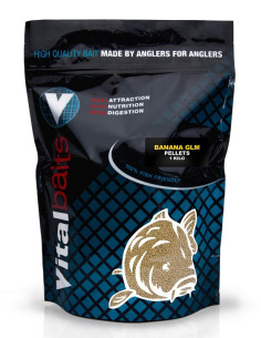 Vital baits pellets banana glm 4.5mm 1kg