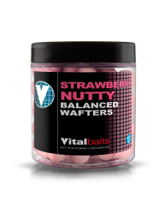 Vital baits wafter strawberry nutty 18mm 100gr