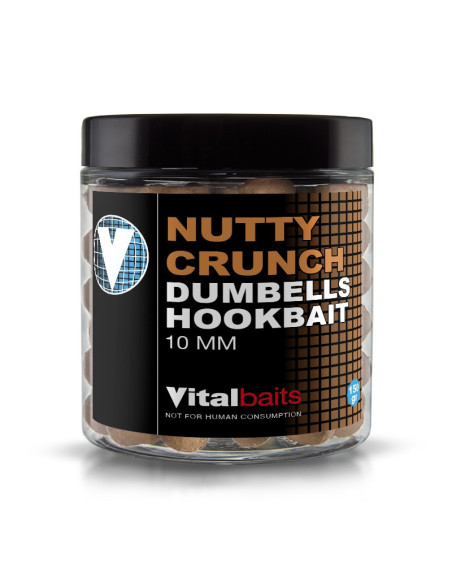 Vital baits dumbell nutty crunch 14x10mm 150gr