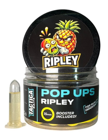 Tactica baits pop-up ripley fluor yellow 15 mm 150ml