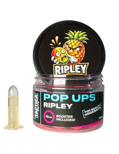 Tactica baits pop-up ripley fluor pink 15 mm 150ml