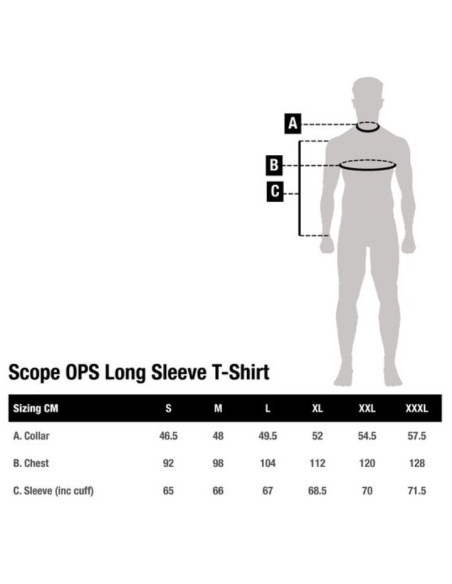 Nash scope ops long sleeve t-shirt talla XXXL