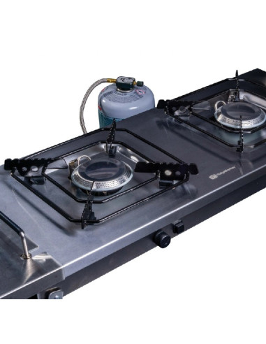 Ridgemonkey grilla cookstation double hob