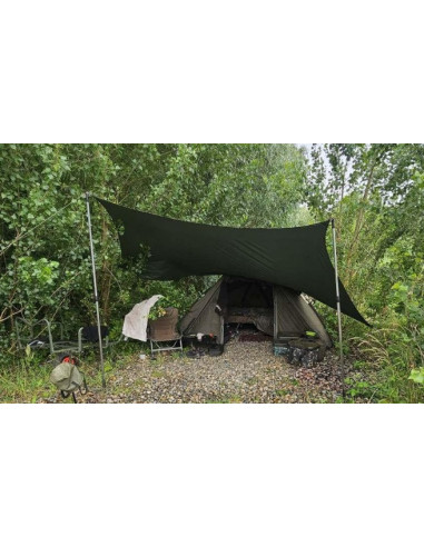 Carpspot toldo camo tarp pica telestange 1m a 2.3m