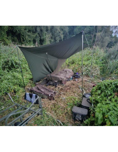 Carpspot toldo camo tarp pica telestange 1m a 2.3m