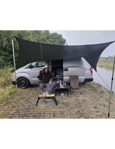 Carpspot toldo camo tarp pica telestange 1m a 2.3m