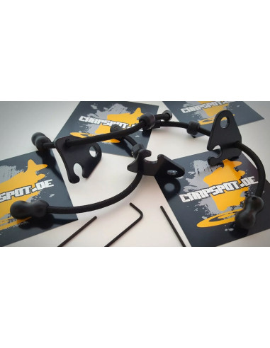 Carpspot butt gunge stainless black 1und