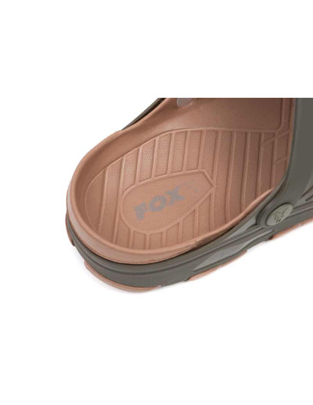 Fox khaki clogs nº45