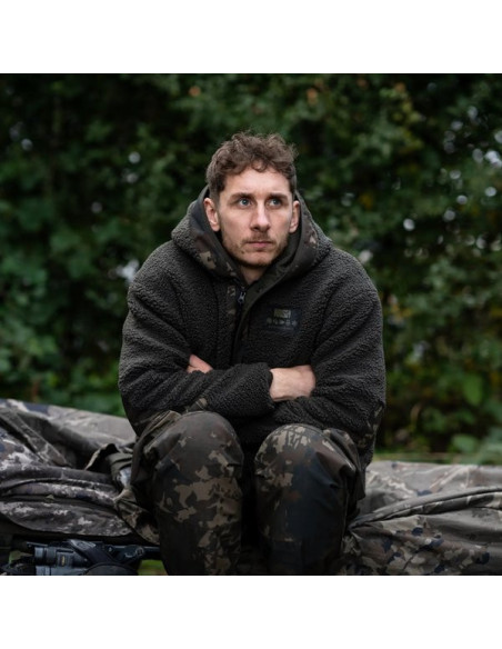 Nash ZT sherpa fleece hoody talla M