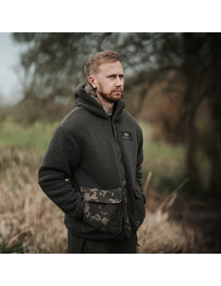 Nash ZT sherpa fleece hoody talla L