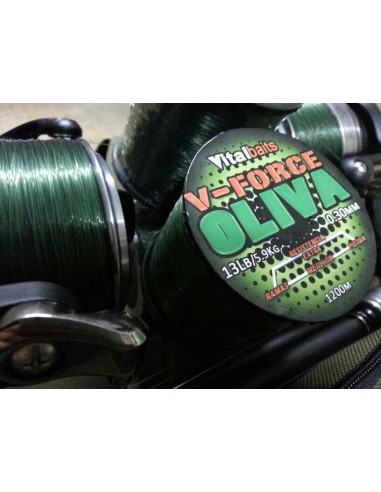 Vital baits v-force oliva 0.30 mm 1200m