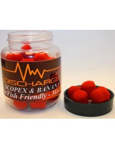 Discharge baits dumbells  pop-ups banana-scopex 14mm 60gr
