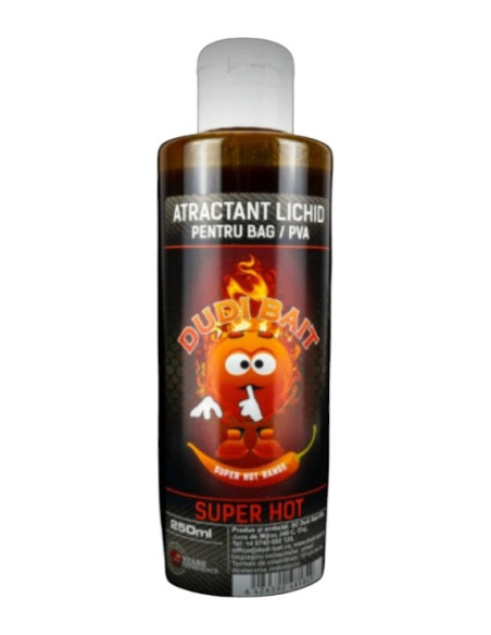 Dudi baits liquid attractant pva bag super hot 250ml
