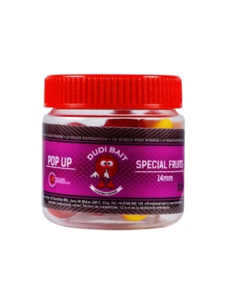 Dudi baits pop-ups special fruits 14mm 20gr
