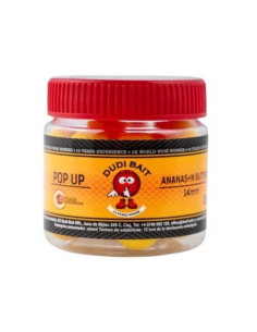 Dudi baits pop-ups pineapple butyric 14mm 20gr