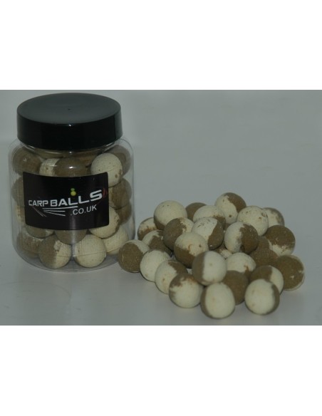 Carp balls pop-ups ying yangs scopex&fish 14mm 60gr