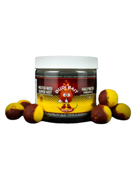 Dudi baits halfness super hot pineapple 14mm 100gr