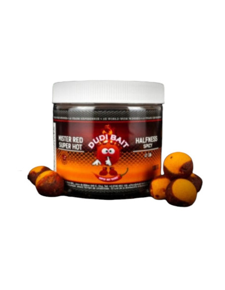 Dudi baits halfness super hot spicy fish 16mm 100gr