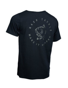 Nash happen carp logo t-shirt black talla L