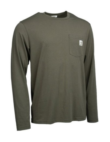 Nash happen carp logo long t-shirt green talla L