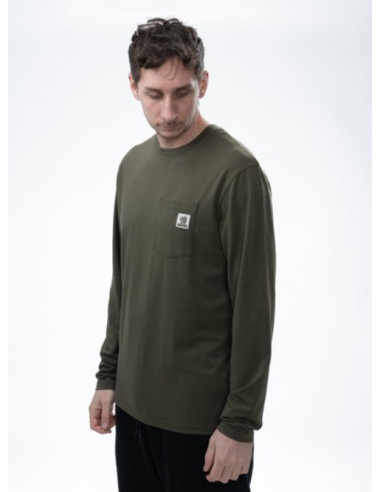 Nash happen carp logo long t-shirt green talla XL