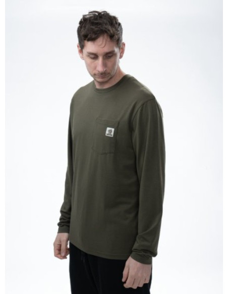 Nash happen carp logo long t-shirt green talla XL