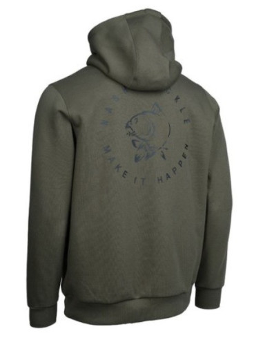 Nash make it happen bagde green hoddie talla XL