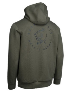 Nash make it happen bagde green hoddie talla XXL