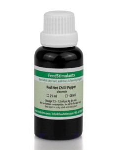 Feedstimulants oleoresin red hot chili pepper 30ml