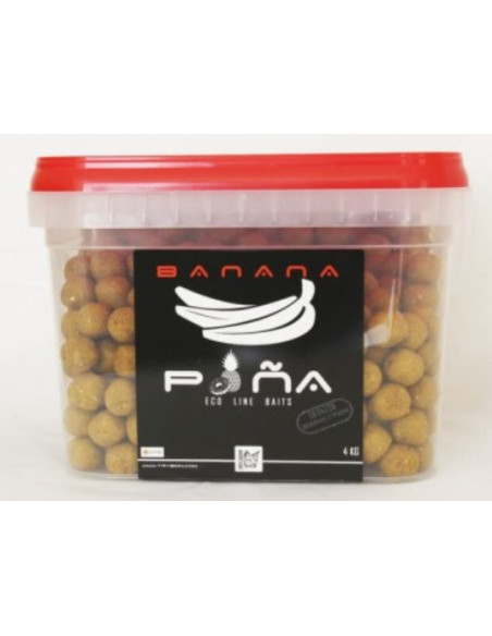 Trybion ecoline boilies banana piña 18mm 4kg