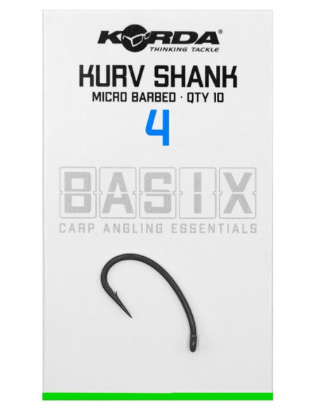 Korda basix kurv shank nº4 10unds