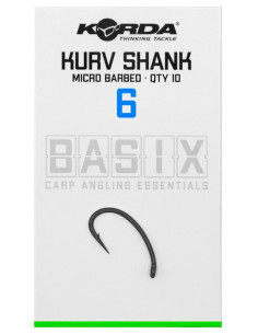 Korda basix kurv shank nº6 10unds