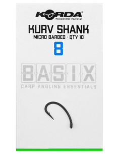 Korda basix kurv shank nº8 10unds