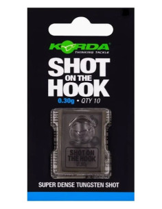 Korda shot on the hook 0.30gr 10unds