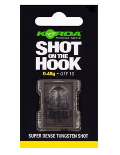 Korda shot on the hook 0.40gr 10unds